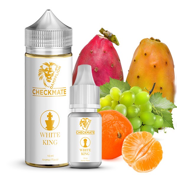 White King - Checkmate von Dampflion - 10ml Aroma in 120ml Leerflasche