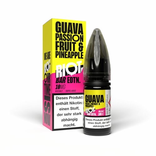 Guave Passionsfruit Pineapple - Riot Squad BAR EDTN - Nikotinsalzliquid - 10ml