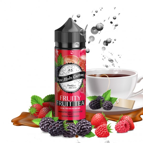 Fruity Fruit Tea - Vape Modz Customs - 30ml Aroma in 120ml Flasche