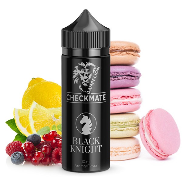 Black Knight - Checkmate von Dampflion - 10ml Aroma in 120ml Leerflasche