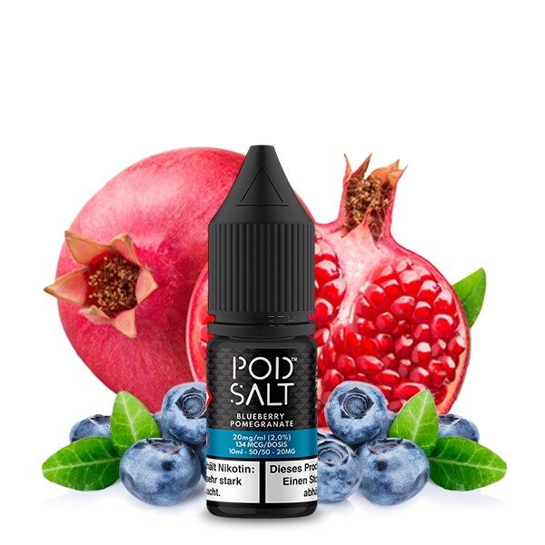 POD SALT FUSION - Blueberry Pomegranate - 20 mg Nikotinsalz Liquid - 10ml